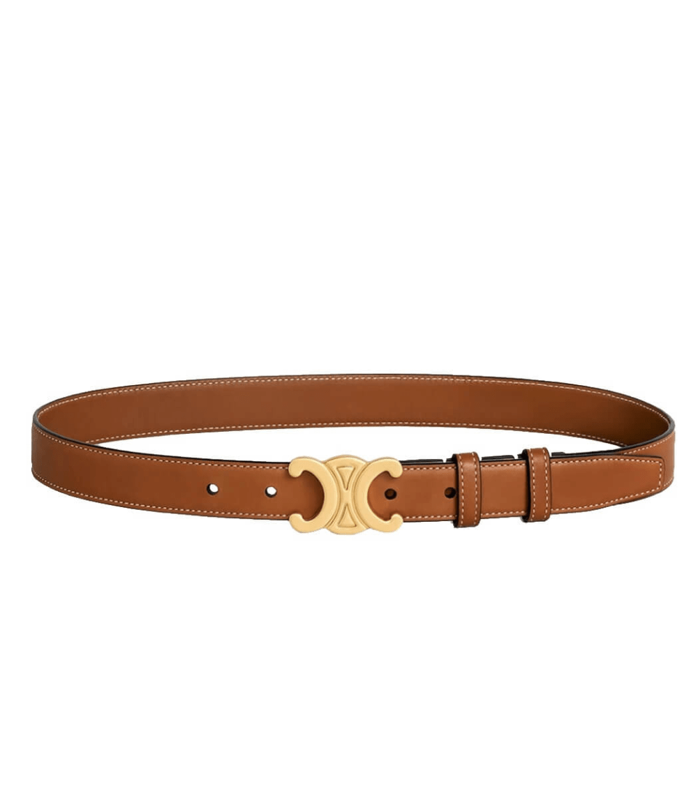 Ceinture Cuve | Design Luxueux avec Accent Doré | Réglable