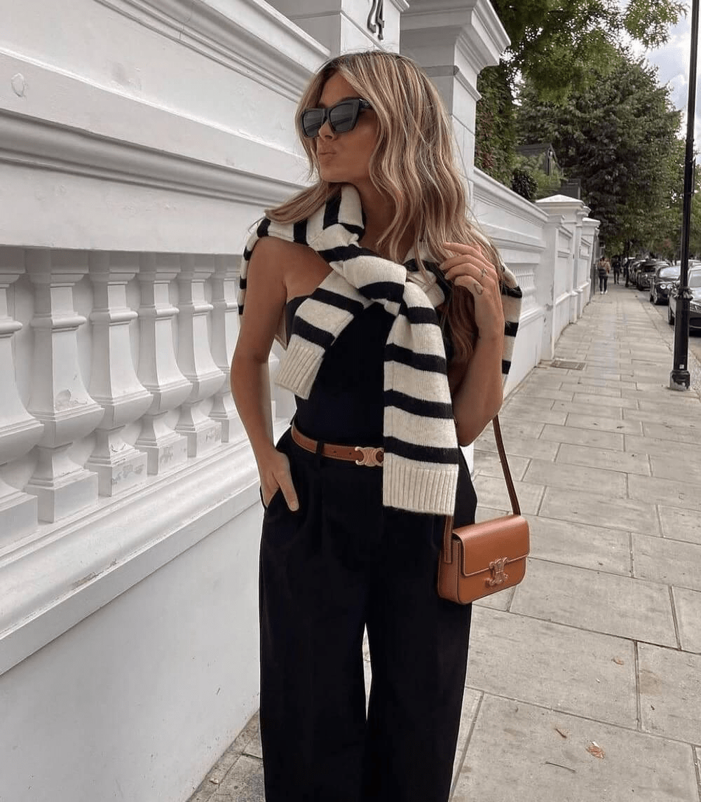 Ceinture Cuve | Design Luxueux avec Accent Doré | Réglable