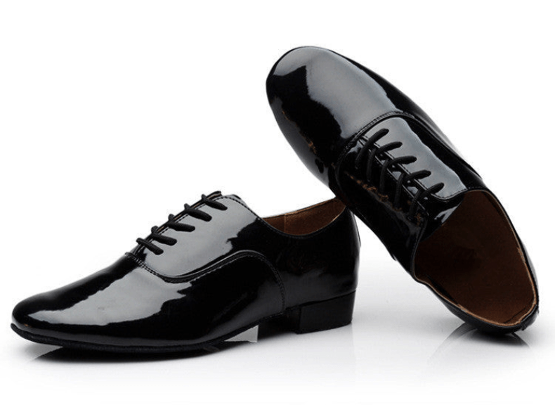 Chaussures de Danse Latine en Cuir | Élégance avec Semelle Souple