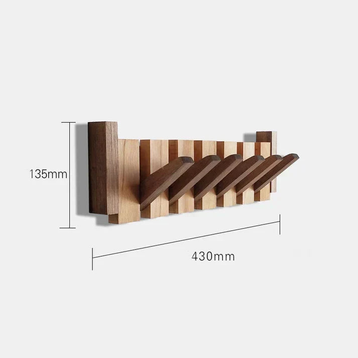 Porte-manteau en bois piano - HarmonyCoat