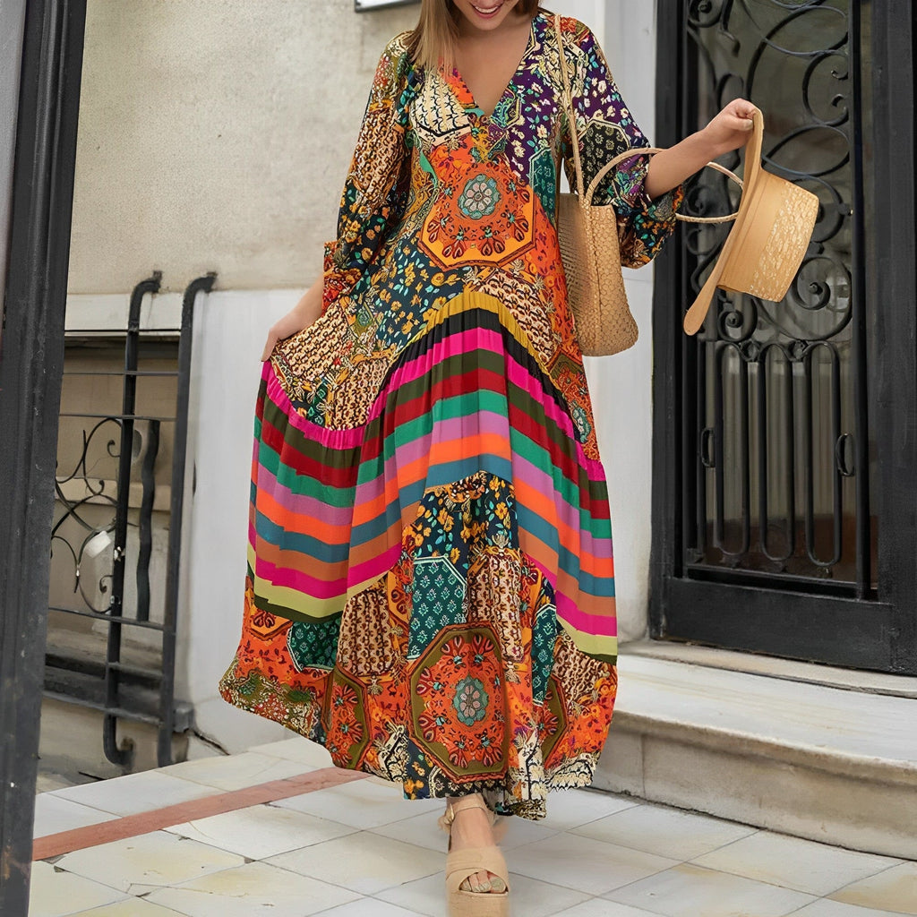 Robe Bohémienne Élégante