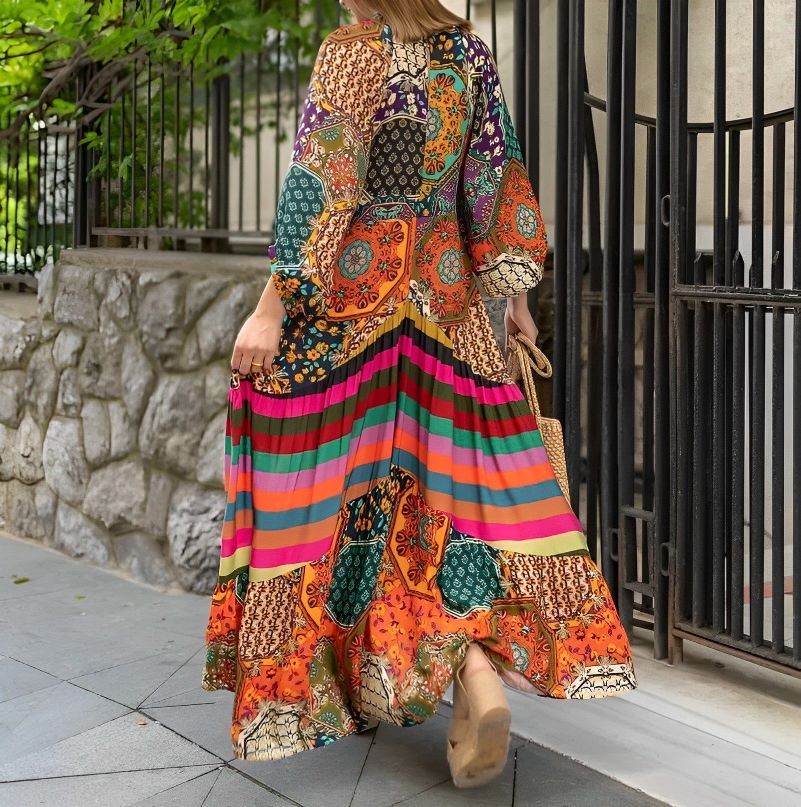 Robe Bohémienne Élégante