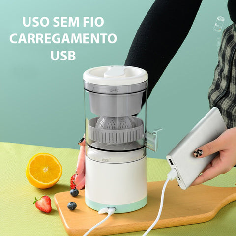 QuickJuice Extracteur de Jus | Extracteur de Jus Électrique Portable Rechargeable