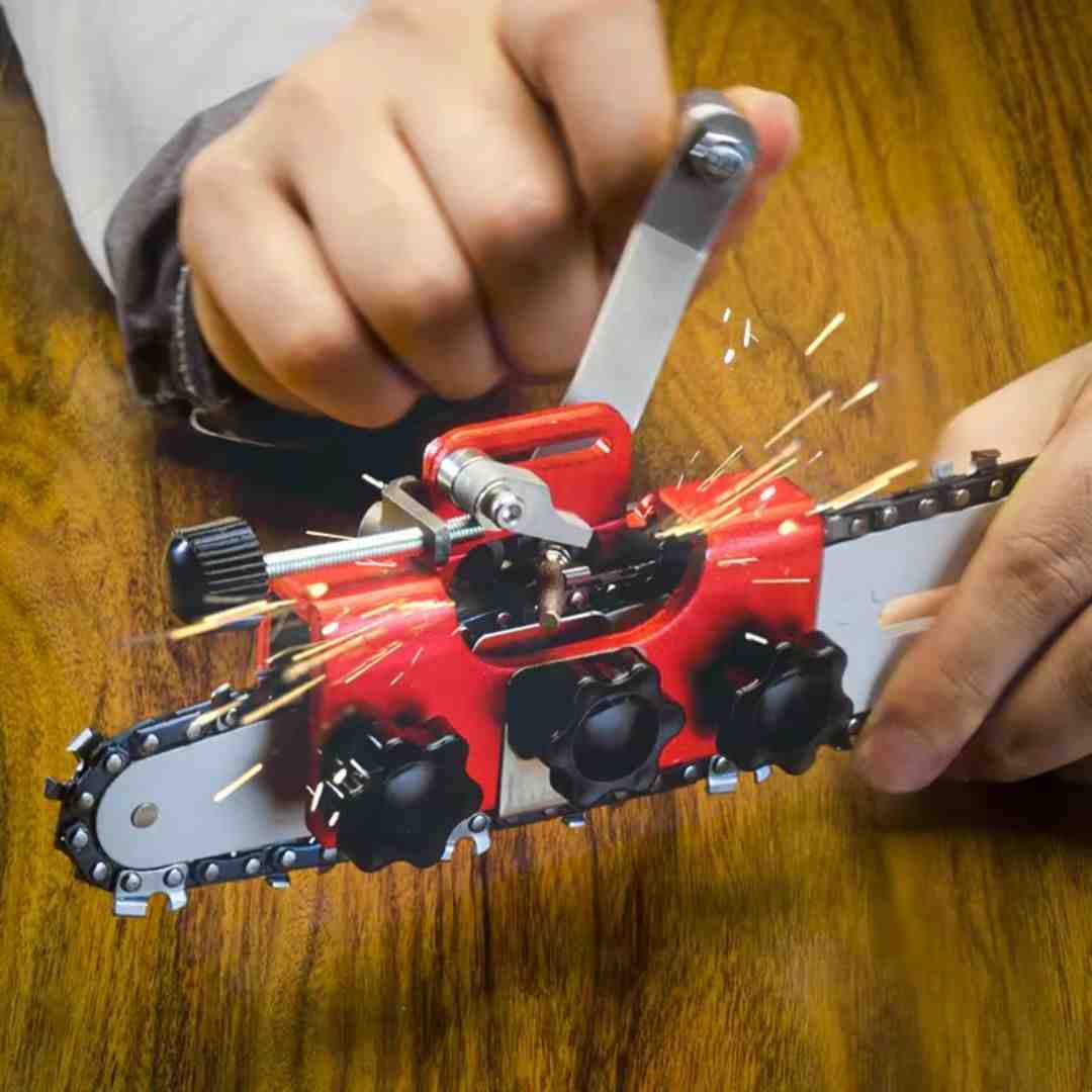 LuxaEdge® Affûteur de Chaîne Professionnel | Affûtage de Précision pour des Performances Optimales de Chaîne