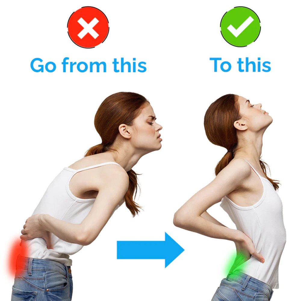 Luxura™ Ceinture | Soulagement Élégant du Mal de Dos