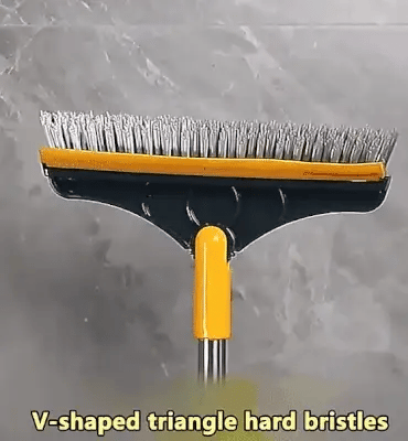 LuxiClean Brosse de Nettoyage de Sol à Double Action | Nettoyage et balayage sans effort pour une finition étincelante