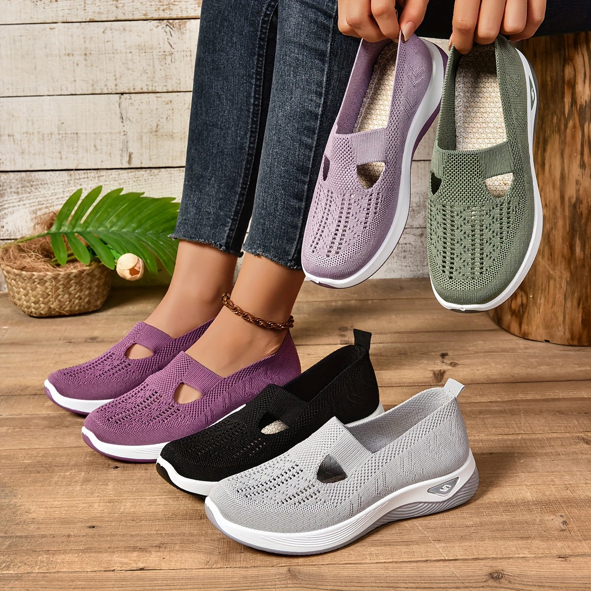Echoarchiv | Chaussures Orthopédiques Slip-On pour Femmes