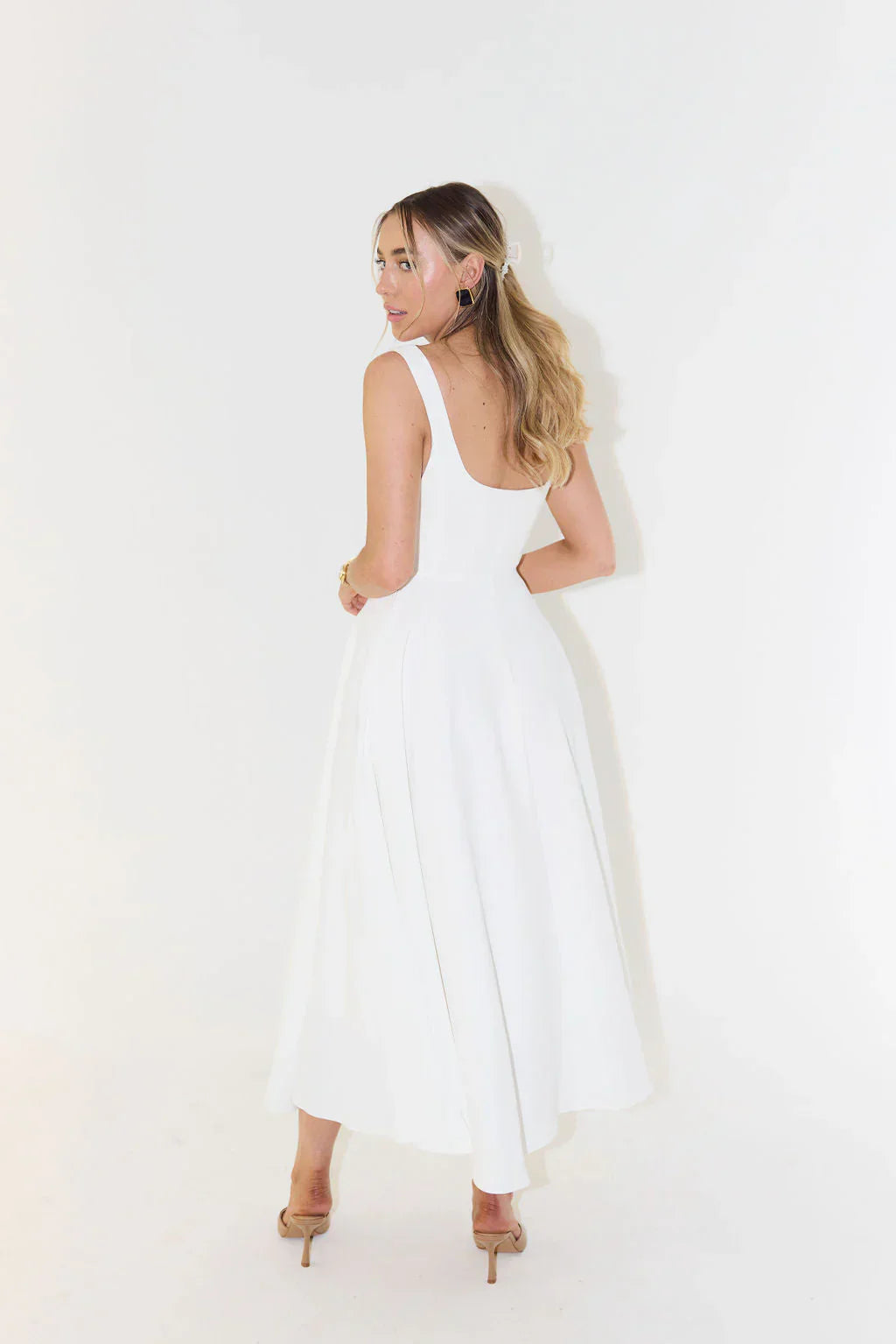 Robe Midi Cocktail Celeste Charm