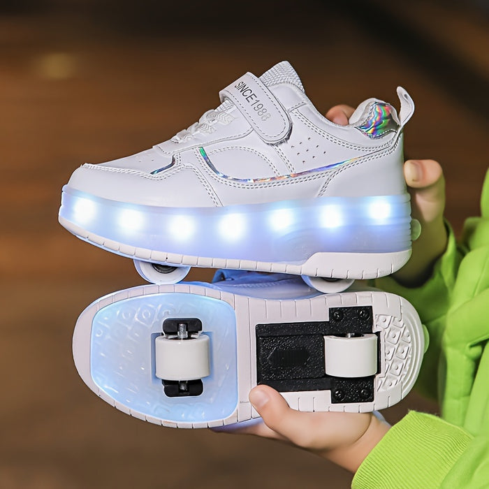 FlashRider – Sneakers à roulettes lumineuses pour enfants