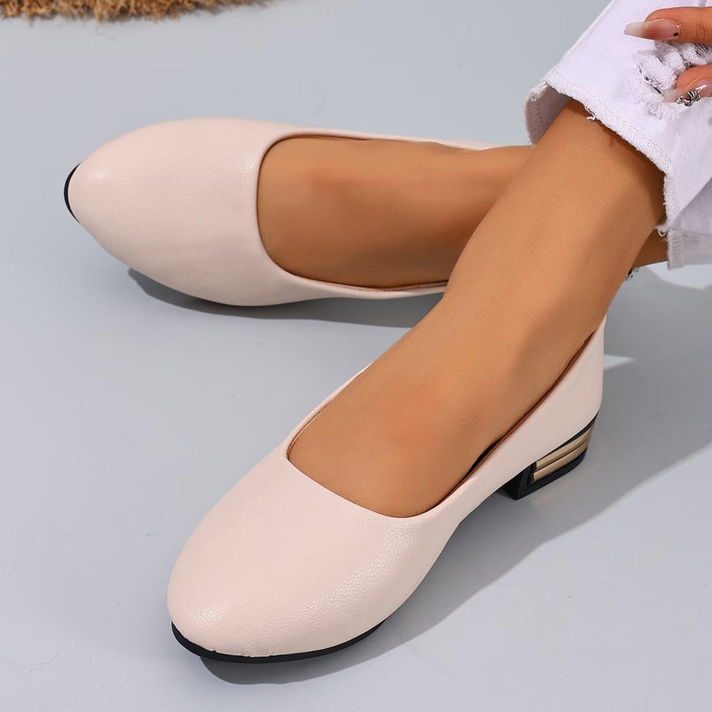 Valesse | Ballerines en cuir confort avec semelle élégante