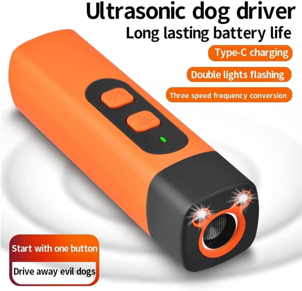 BarkGuard Ultrasons Afschrikker | Appareil humain pour décourager les aboiements indésirables des chiens
