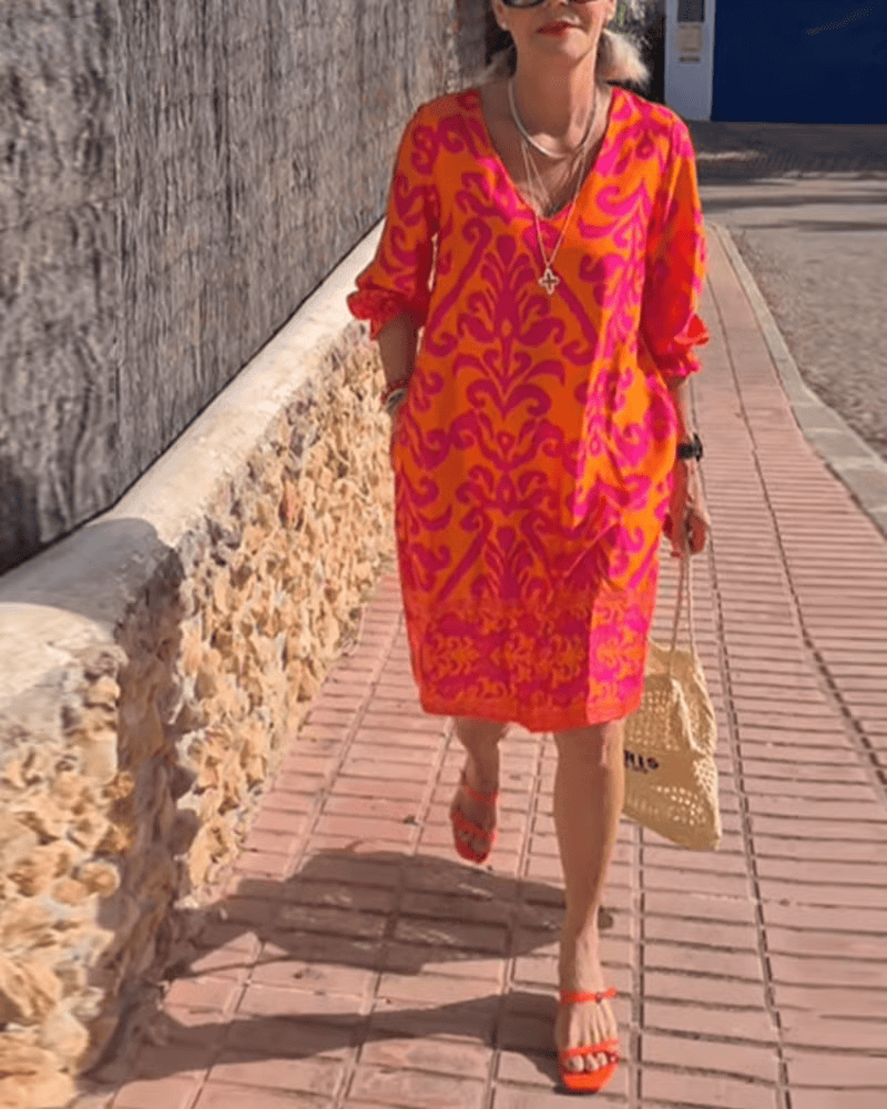 Lliva | Robe Boho Élégante