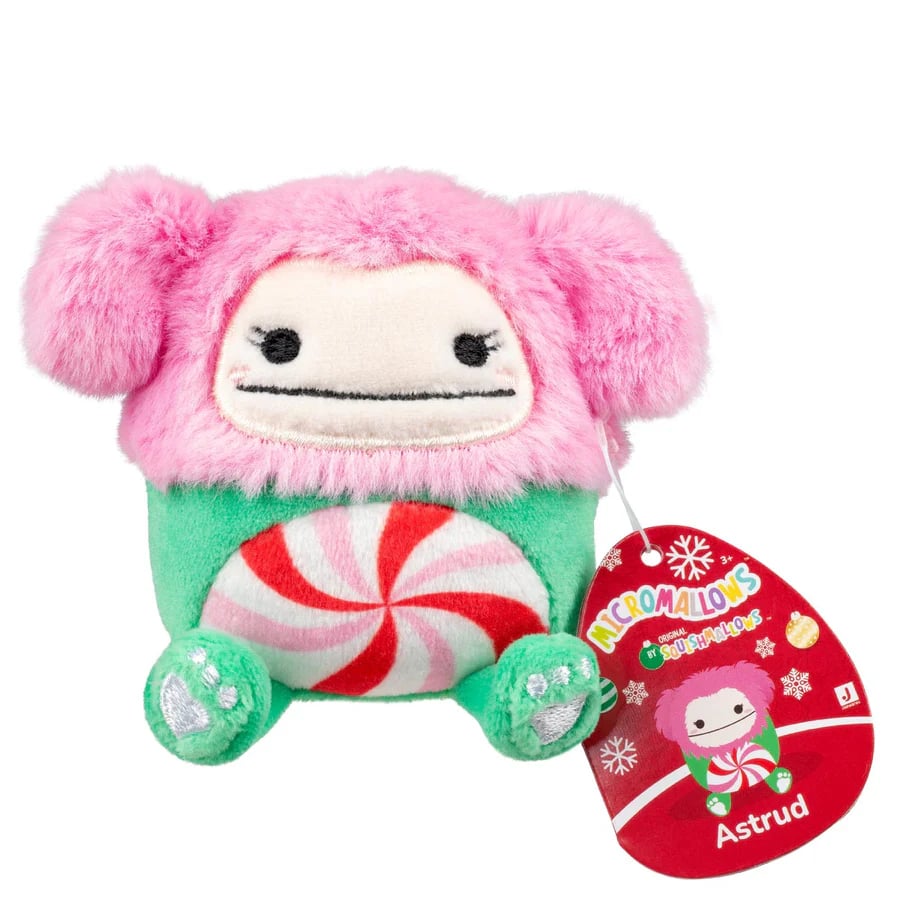 SquishJoy Ensemble de Surprises de Vacances | Calendrier de l'Avent festif rempli de Squishmallows câlins !