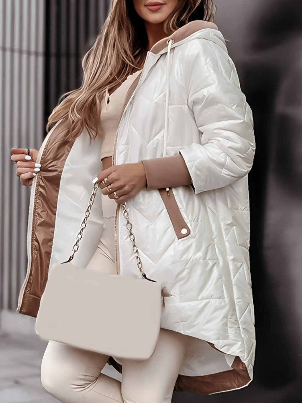 Morgan™ | Manteau d'hiver élégant pour femmes avec capuche