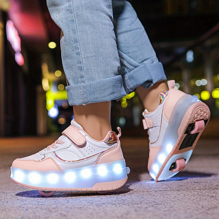 FlashRider – Sneakers à roulettes lumineuses pour enfants