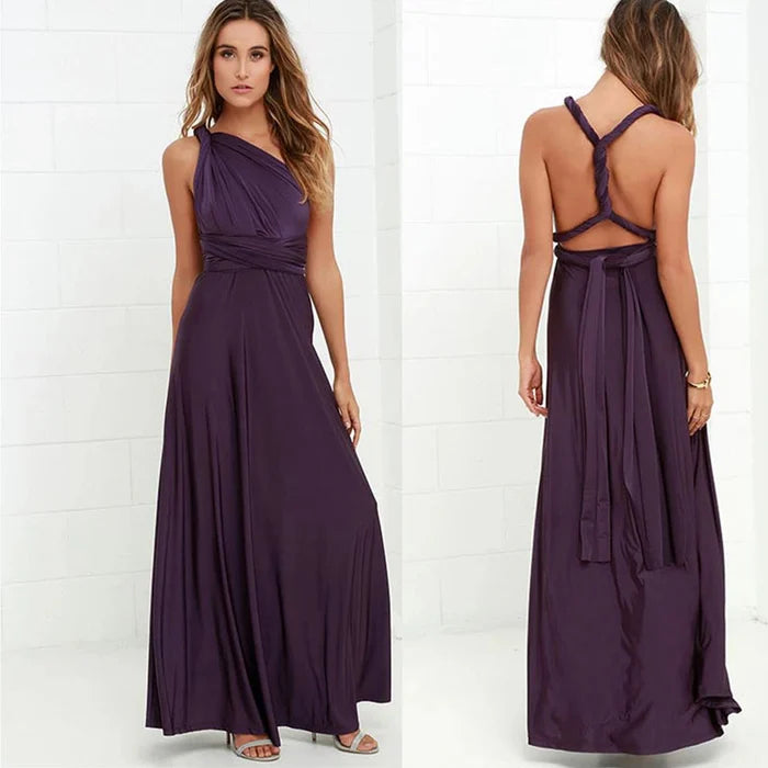 Robe portefeuille élastique pour femmes avec bretelles pour un ajustement parfait