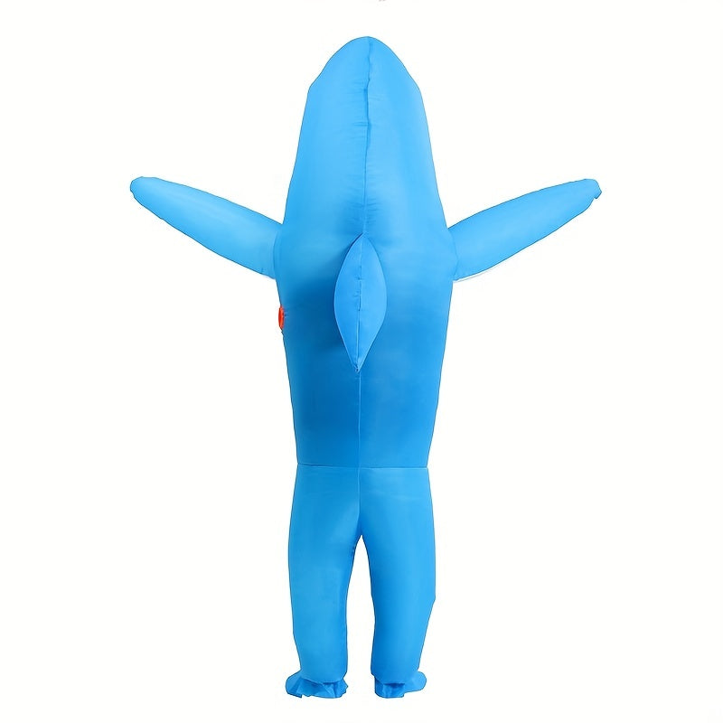 Costume Gonflable Unisexe de Requin pour Halloween | Amusant Costume Complet