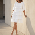 Florelle – Robe à volants superposés pour femmes