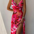 Robe midi femme | coupe cintrée | pour cérémonies et événements