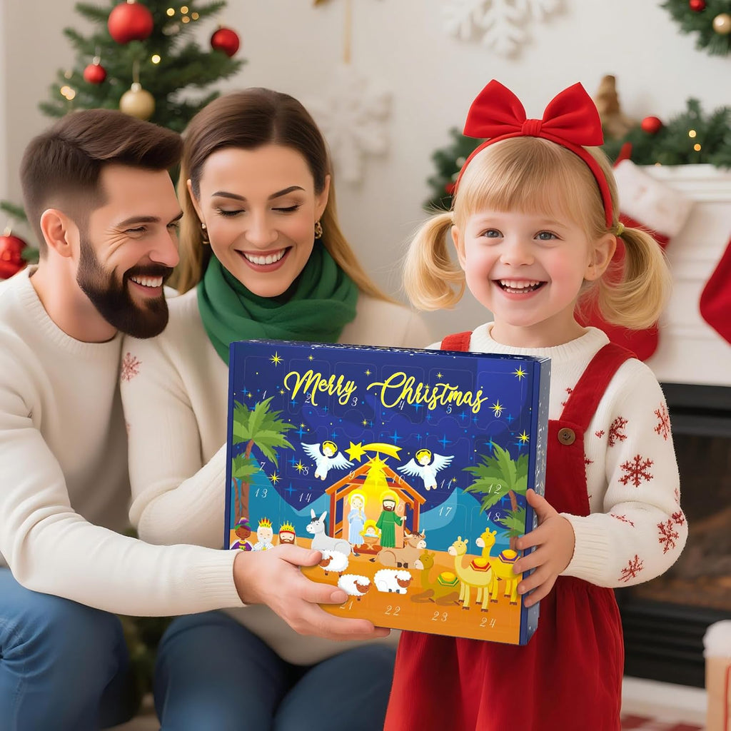 Calendrier de l'Avent FaithfulJoy | Un calendrier créatif avec des blocs de construction