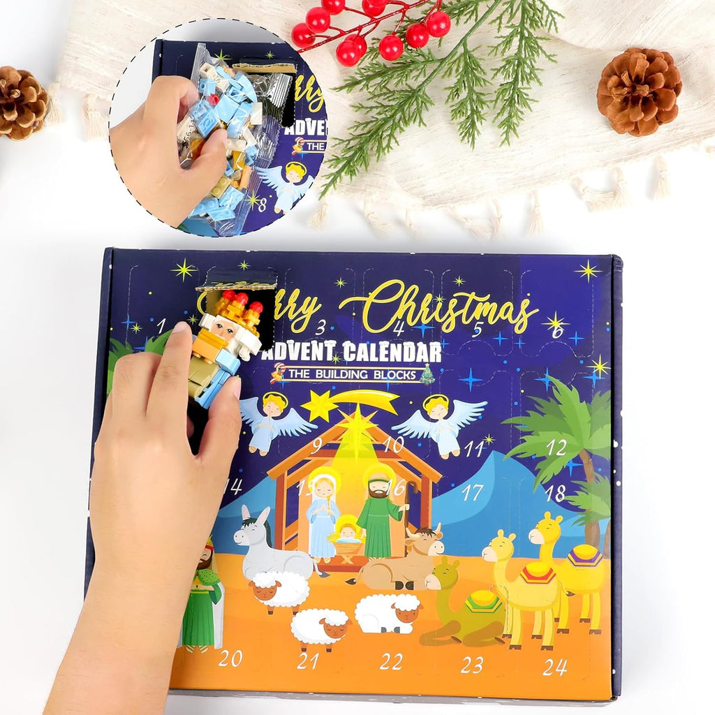 Calendrier de l'Avent FaithfulJoy | Un calendrier créatif avec des éléments à construire