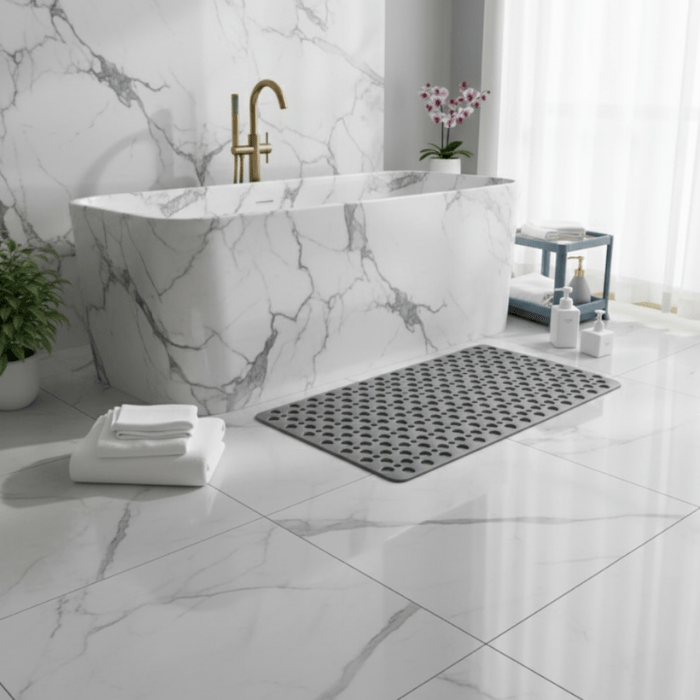Tapis de Douche Antidérapant de Luxe – Hygiénique & Sûr pour Chaque Salle de Bain