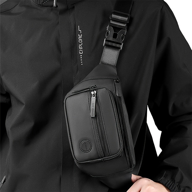 Sac Banane pour Homme MotionGear – Sac Crossbody Multifonctionnel avec Bandoulière Réglable