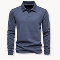 Polo Homme | T-shirt à Manches Longues | Confort Intemporel & Style Élégant