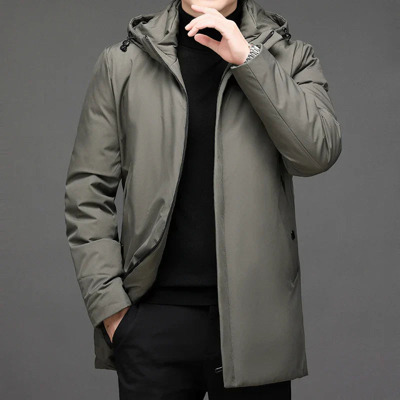 Veste d'hiver pour hommes | Imperméable & Chaude | Coupe intemporelle & Confortable