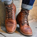 Bottes en Cuir pour Hommes HeritageLine – Chaussures à Lacets Élégantes en Cuir Durable