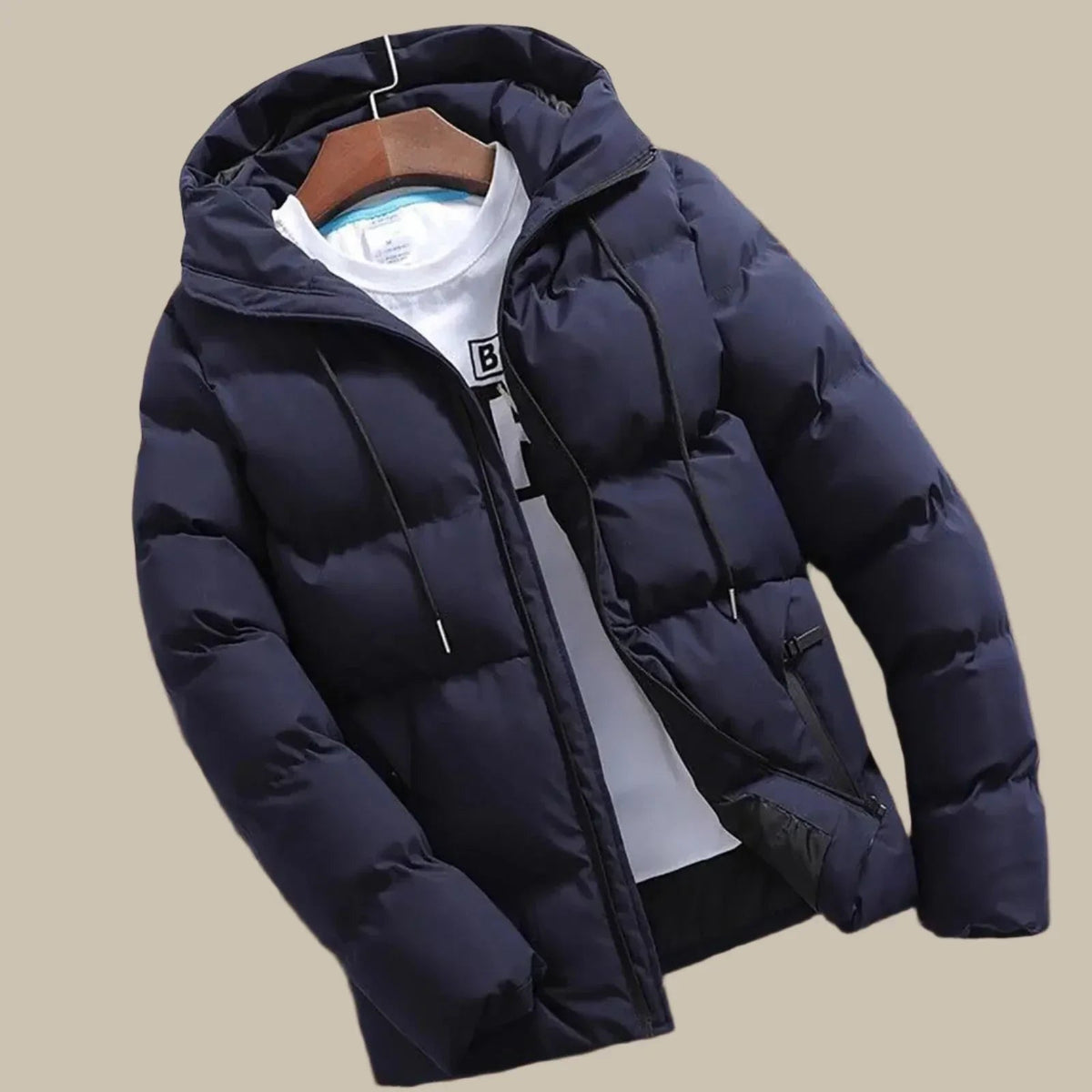 Veste Parka Homme ArcticShield – Veste d'Hiver Imperméable et Doublée avec Capuche