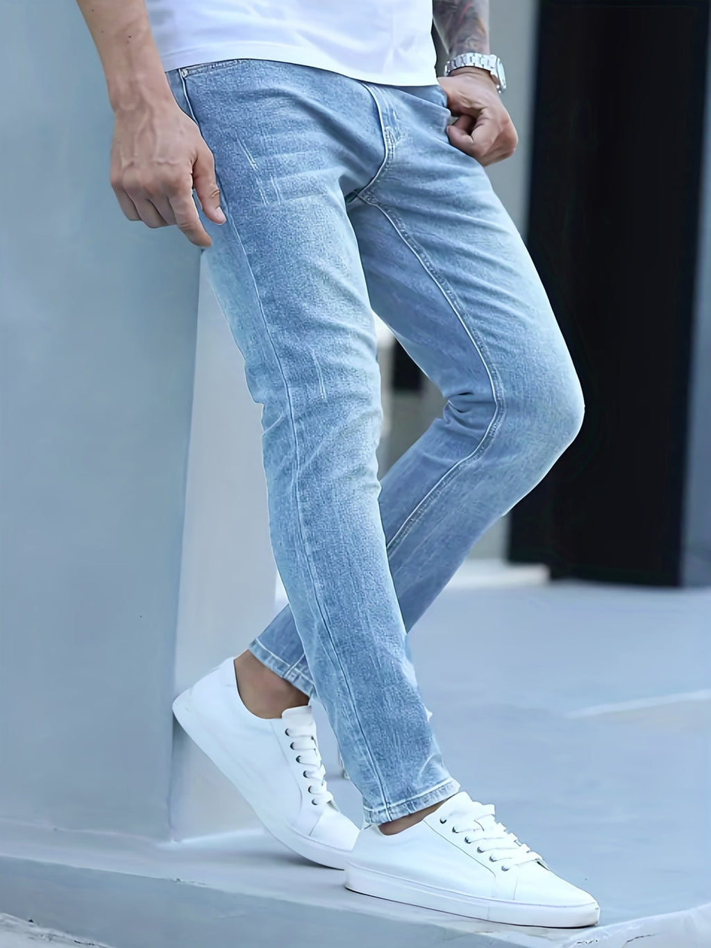 Jeans Heren | Coupe Slim Stretch | Décontracté & Confortable | Toutes Saisons