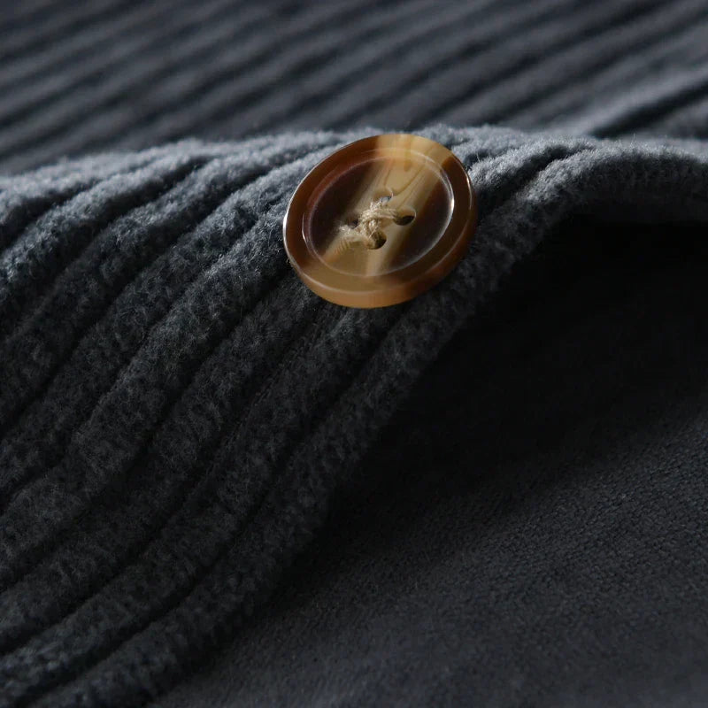 Chemise en velours côtelé Heren | Rétro & Tendance | Épais & Confortable