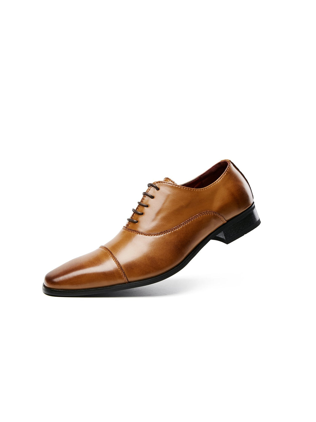 Chaussures à lacets pour hommes | Cuir véritable | Fini poli & Design classique | Formel & Confortable