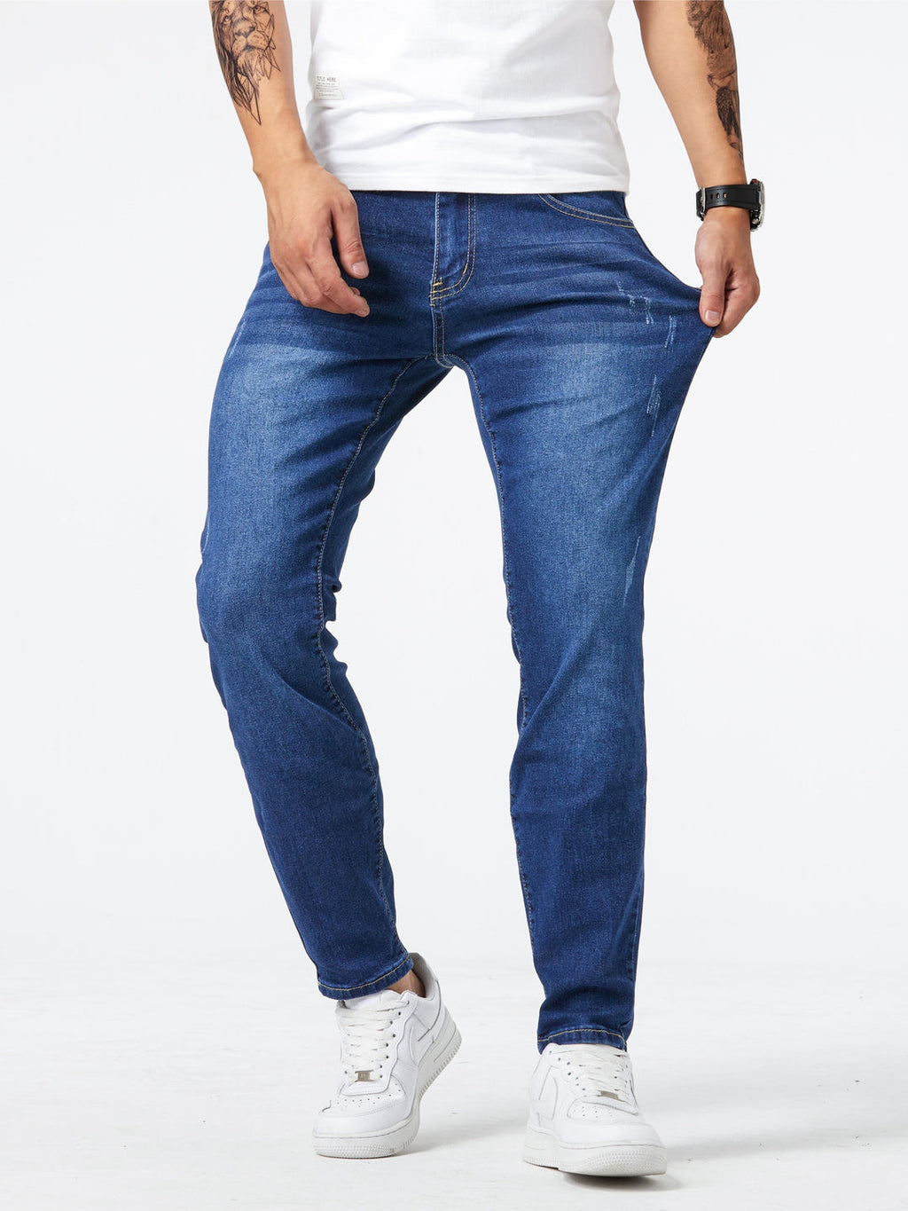 Jeans Heren | Coupe Slim Stretch | Décontracté & Confortable | Toutes Saisons