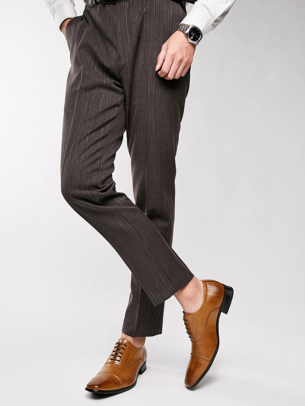 Chaussures à lacets pour hommes | Cuir véritable | Fini poli & Design classique | Formel & Confortable