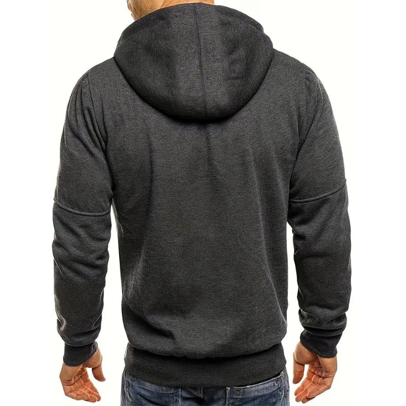 Hoodie décontracté moderne pour hommes avec chaleur ultime et style polyvalent | Maik