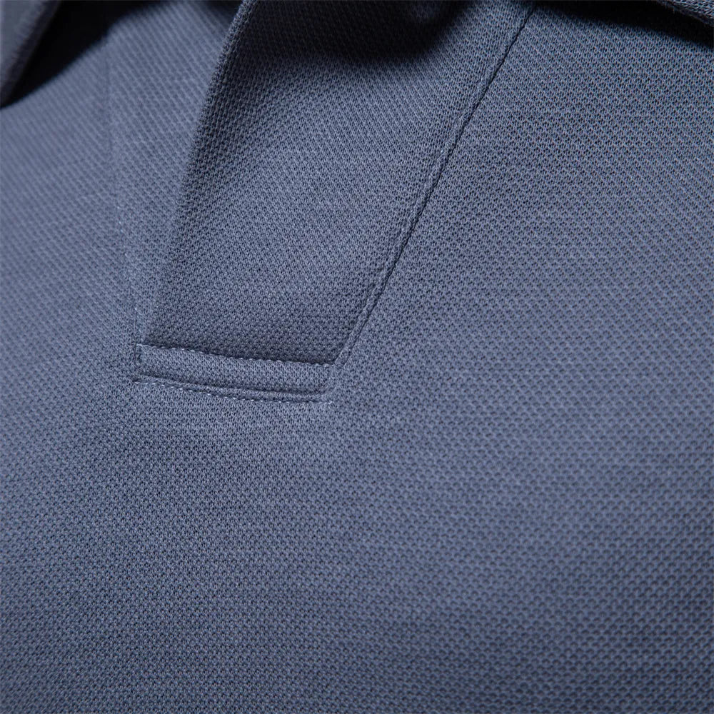 Polo Homme | T-shirt à Manches Longues | Confort Intemporel & Style Élégant