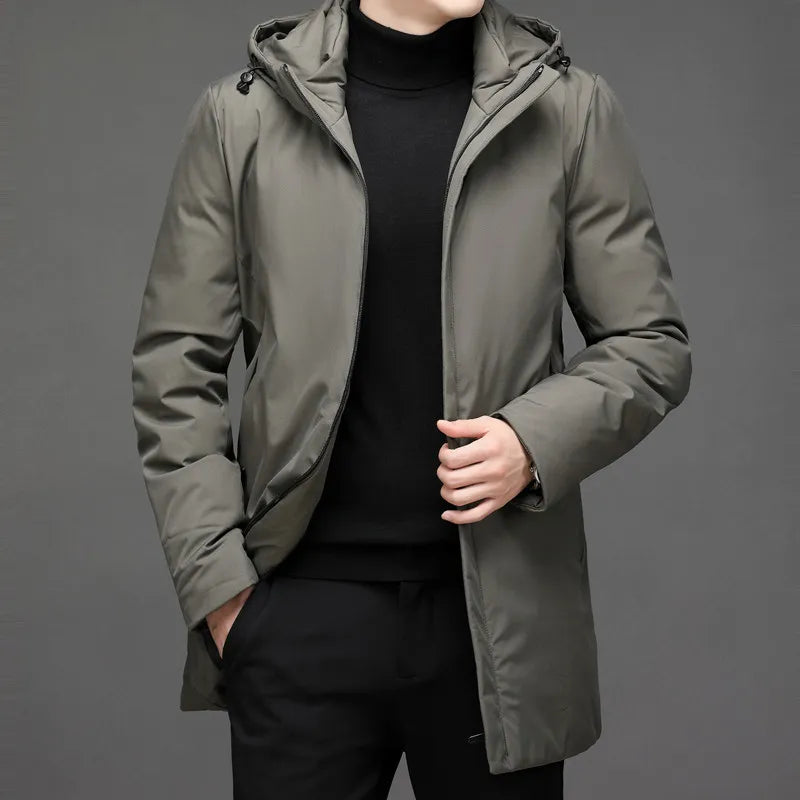 Veste d'hiver pour hommes | Imperméable & Chaude | Coupe intemporelle & Confortable