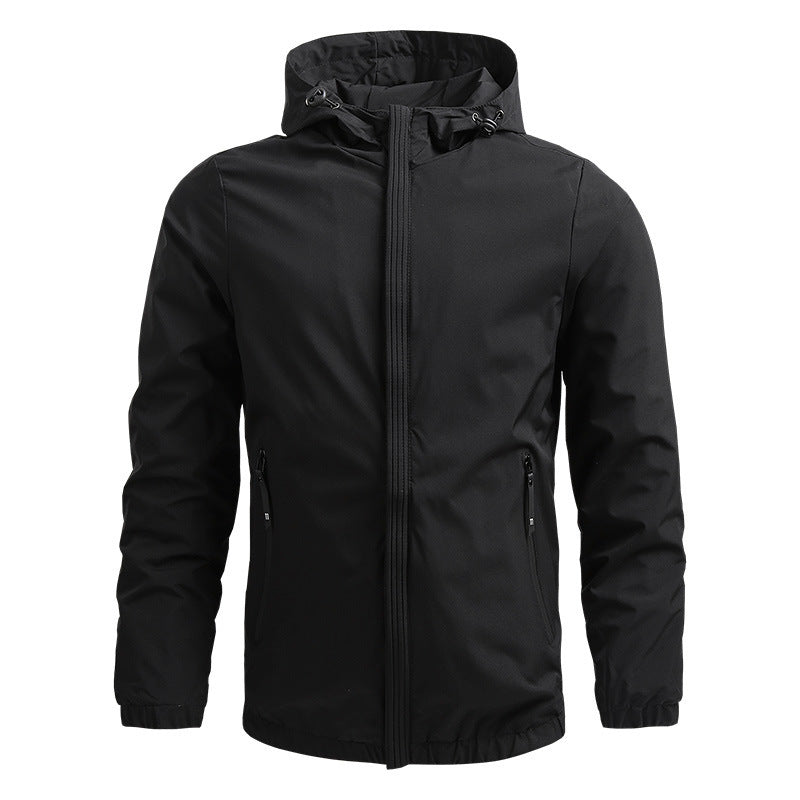 Veste d'hiver pour hommes | Imperméable, veste de pluie extérieure | Confort ultime & protection contre les intempéries