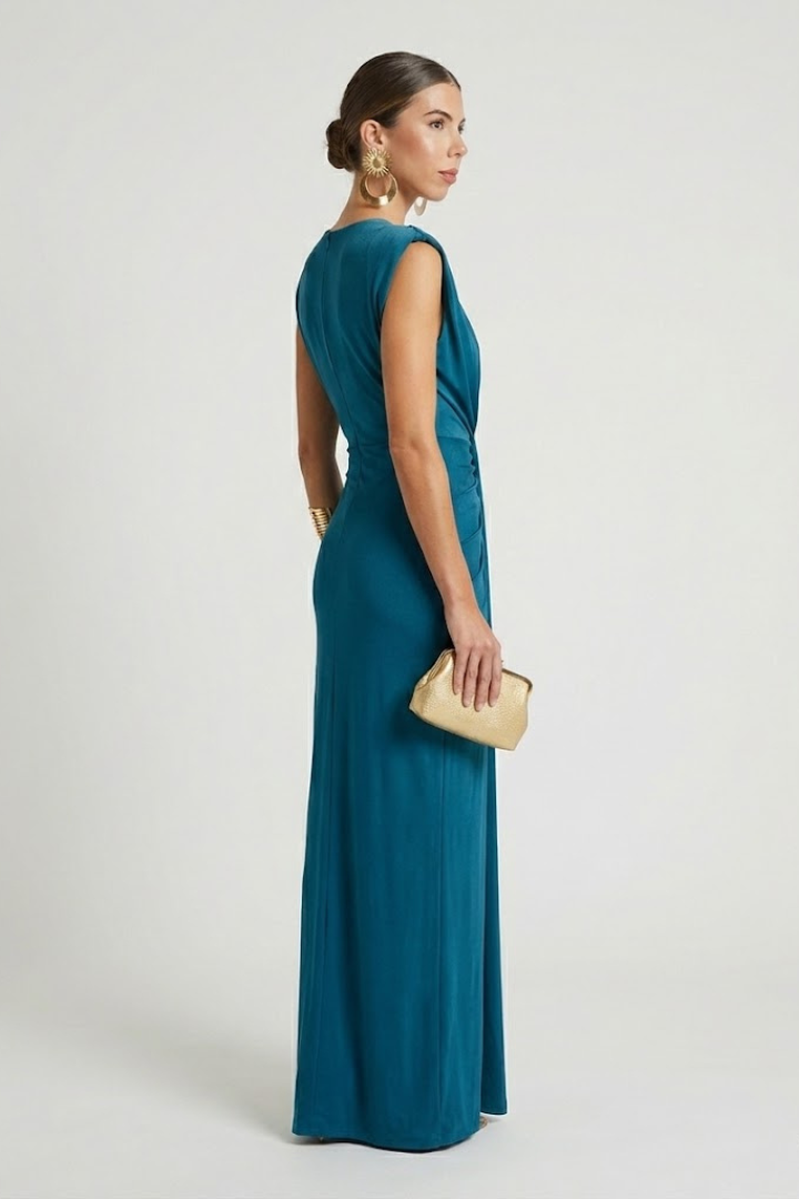 Robe Maxi Femme avec Forme Élongée