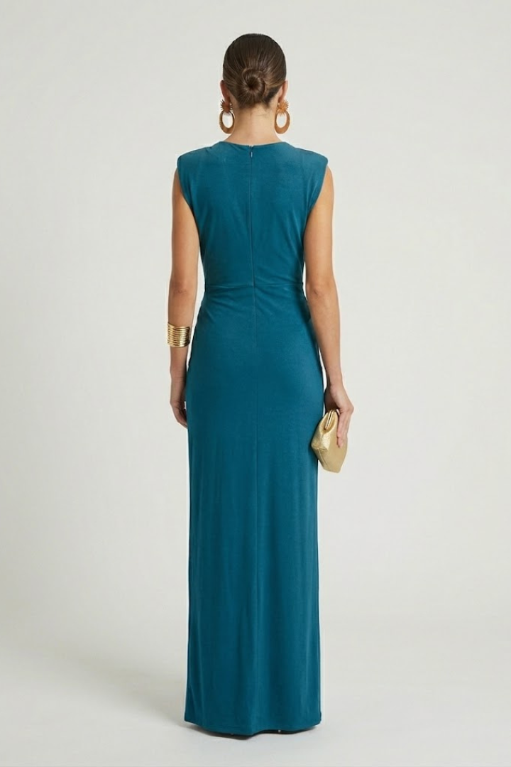 Robe Maxi Femme avec Forme Élongée