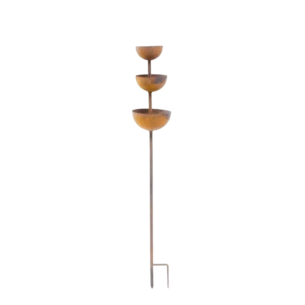 Birdwell – Support de bain d'oiseaux en cuivre rustique