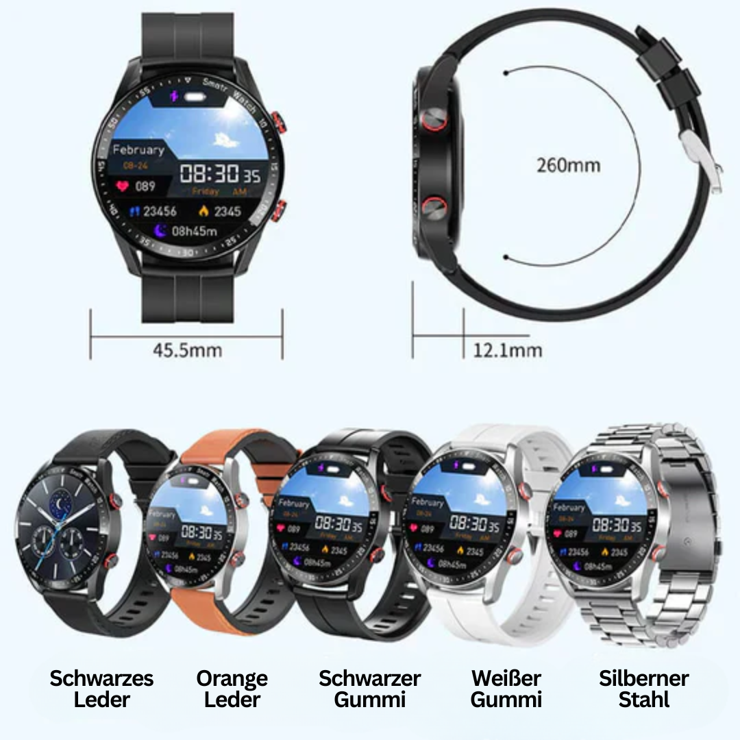 Montre Intelligente Multifonctionnelle - HealthSync Pro