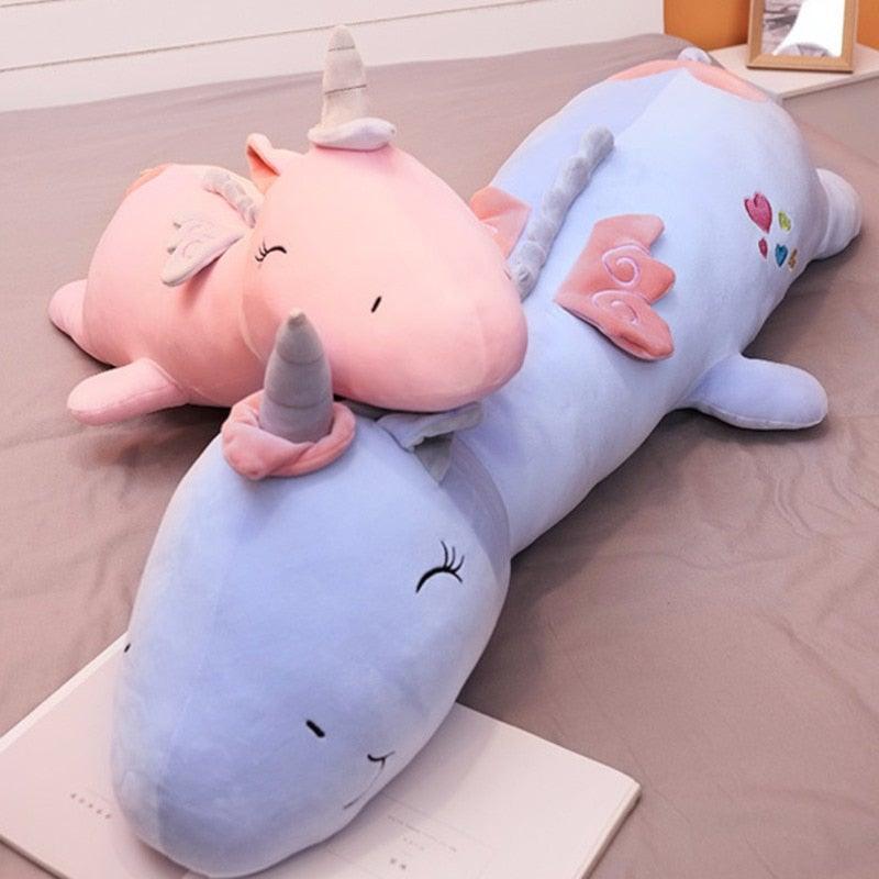 Lunacorn Licorne Éclairée Peluche avec LED Arc-en-Ciel pour Enfants