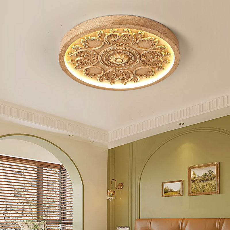 GlowMira | Lampe de plafond moderne en résine avec couleur de lumière variable