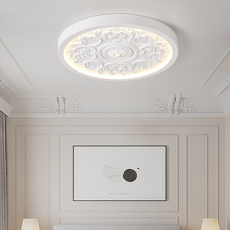 GlowMira | Lampe de plafond moderne en résine avec couleur de lumière variable