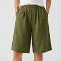 Short Femme Confort Coupe Ample Léger Style Décontracté Été