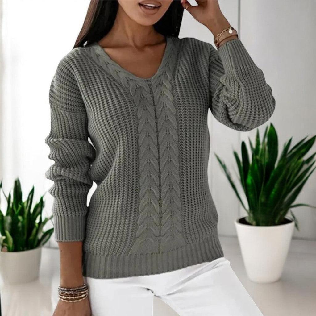 Freya™ | Pull en tricot scandinave