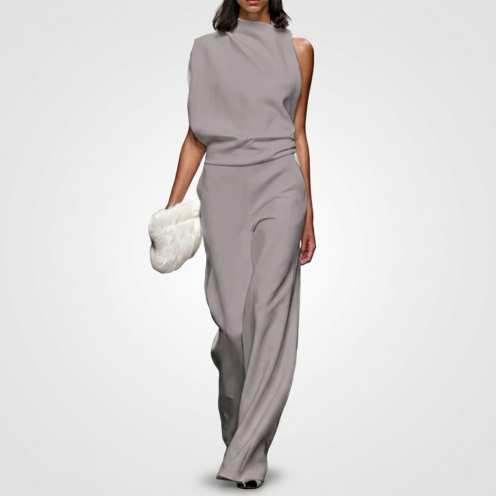 Combinaison Femme Large Élégante Tenue Invitée Mariage